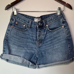Madewell | Mid-Rise Medium-Wash Denim Shorts
